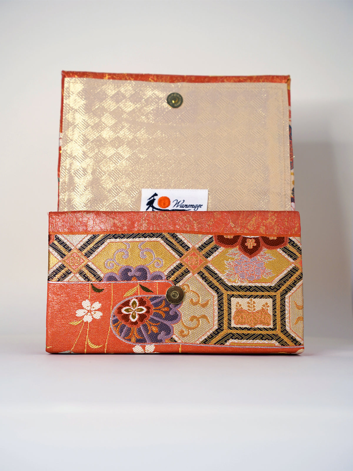 Obi Clutch Bag - 朱錦菊 / Large
