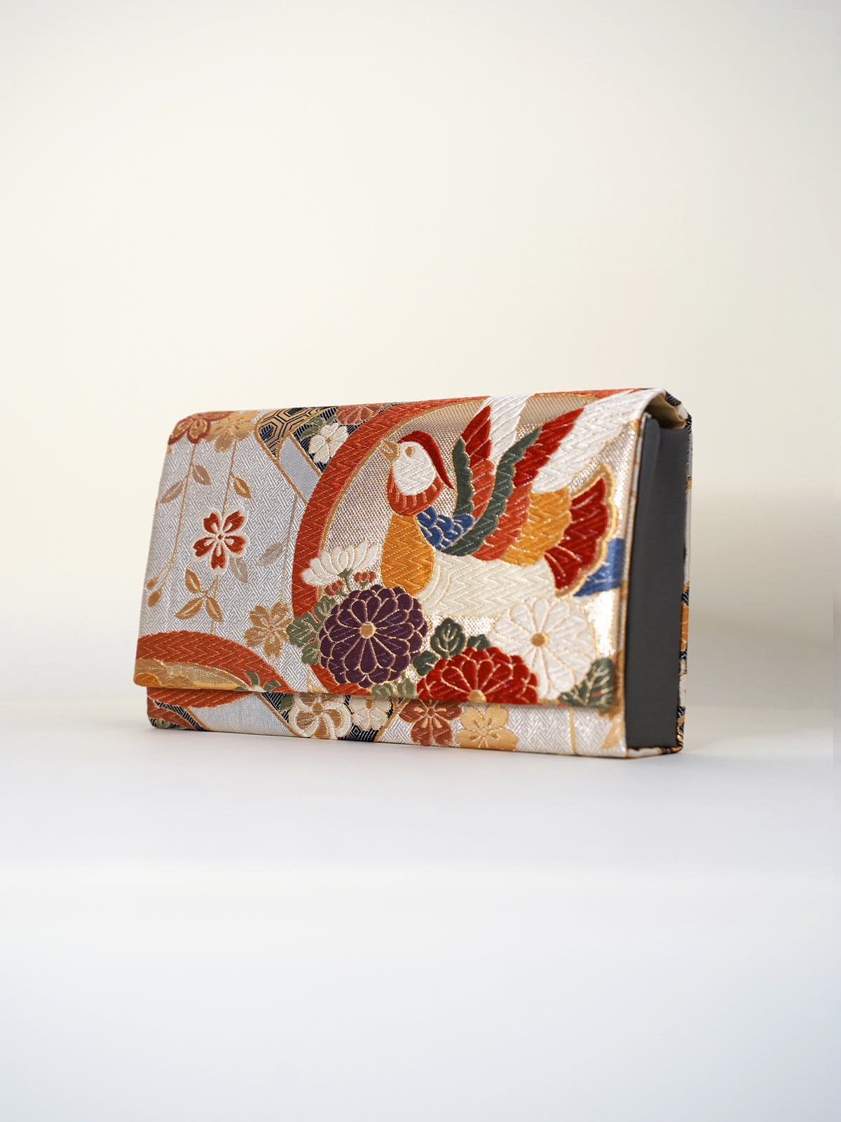 Obi Clutch Bag - 瑞鳥 / Large