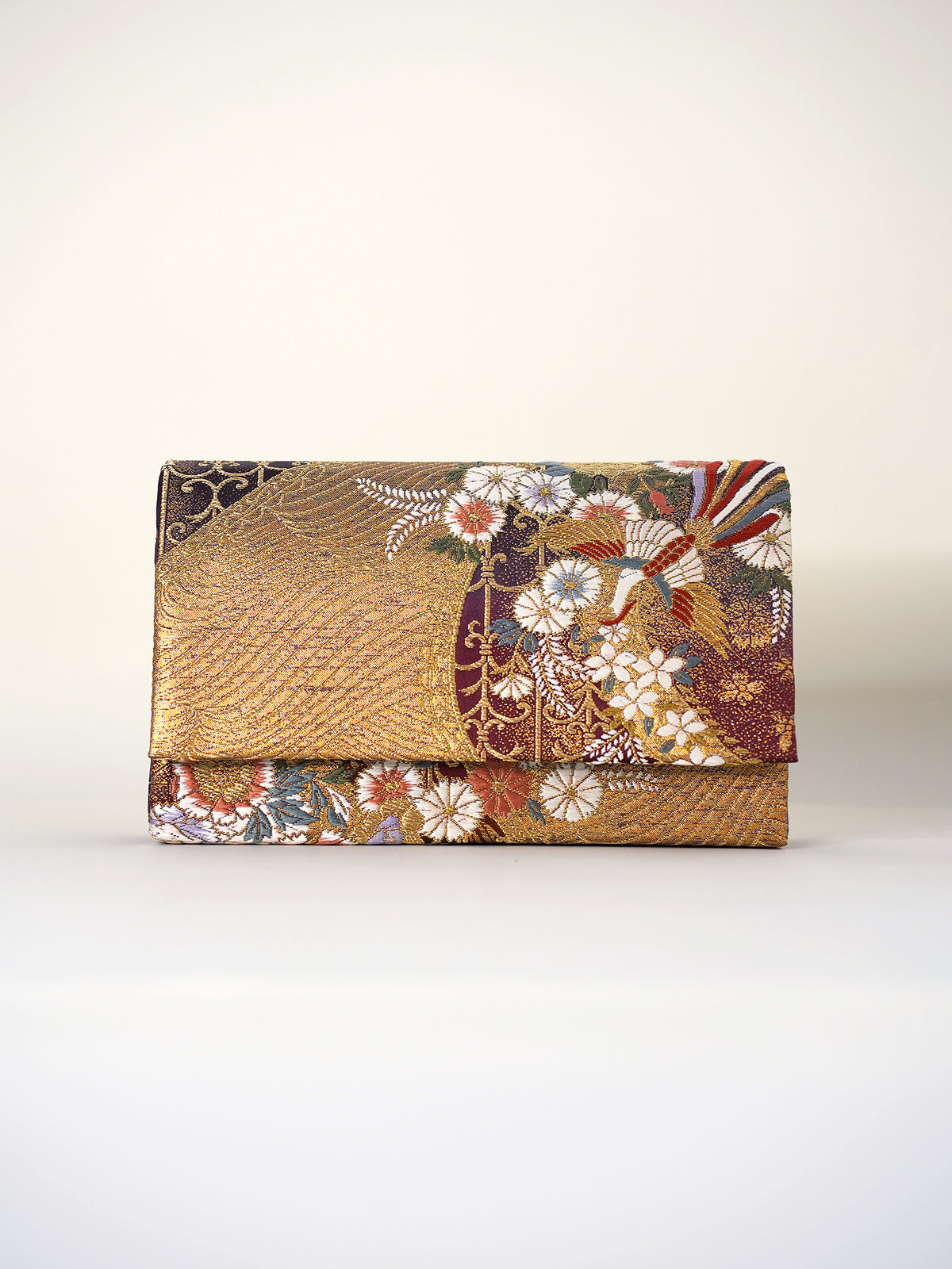 Obi Clutch Bag - 紫金鳳 / Large