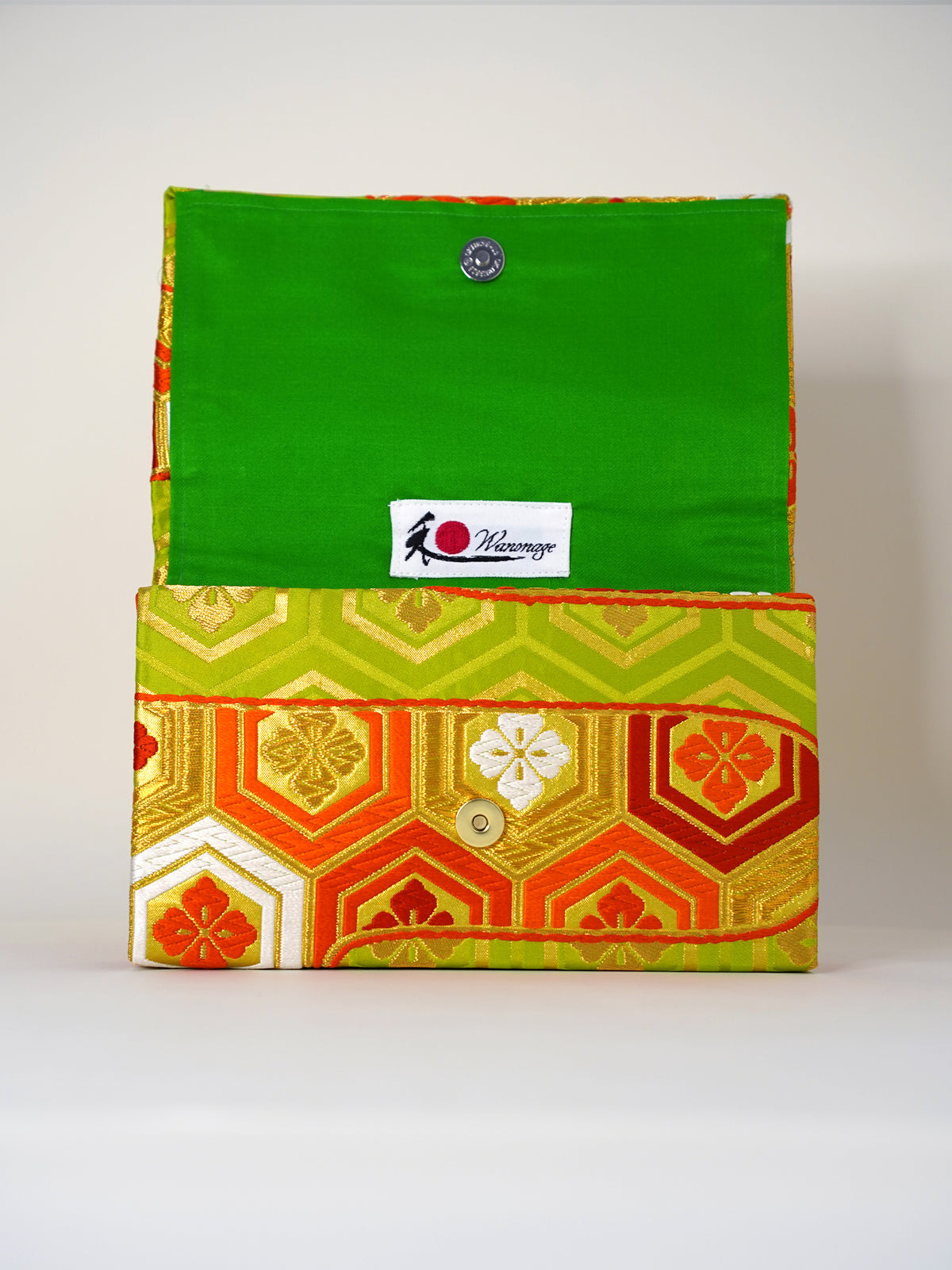 Obi Clutch Bag - 花亀甲 / Large