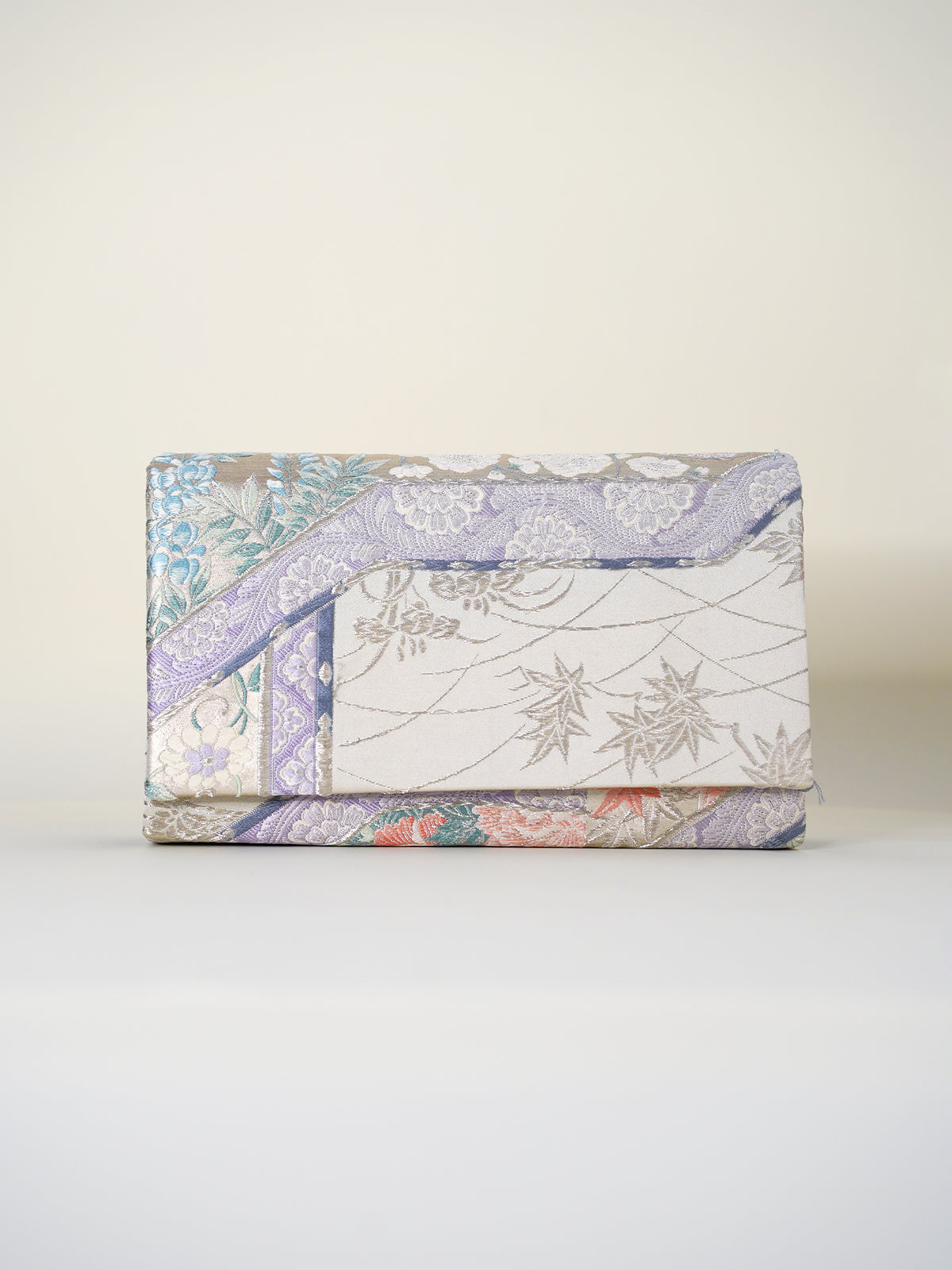 Obi Clutch Bag - 銀水 / Large