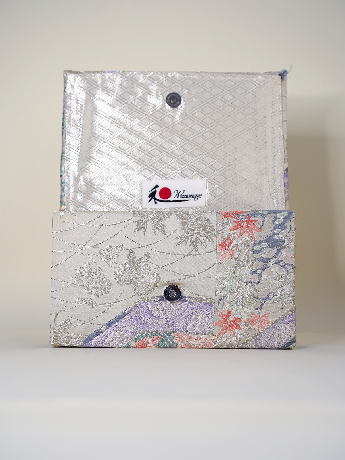 Obi Clutch Bag - 銀水 / Large