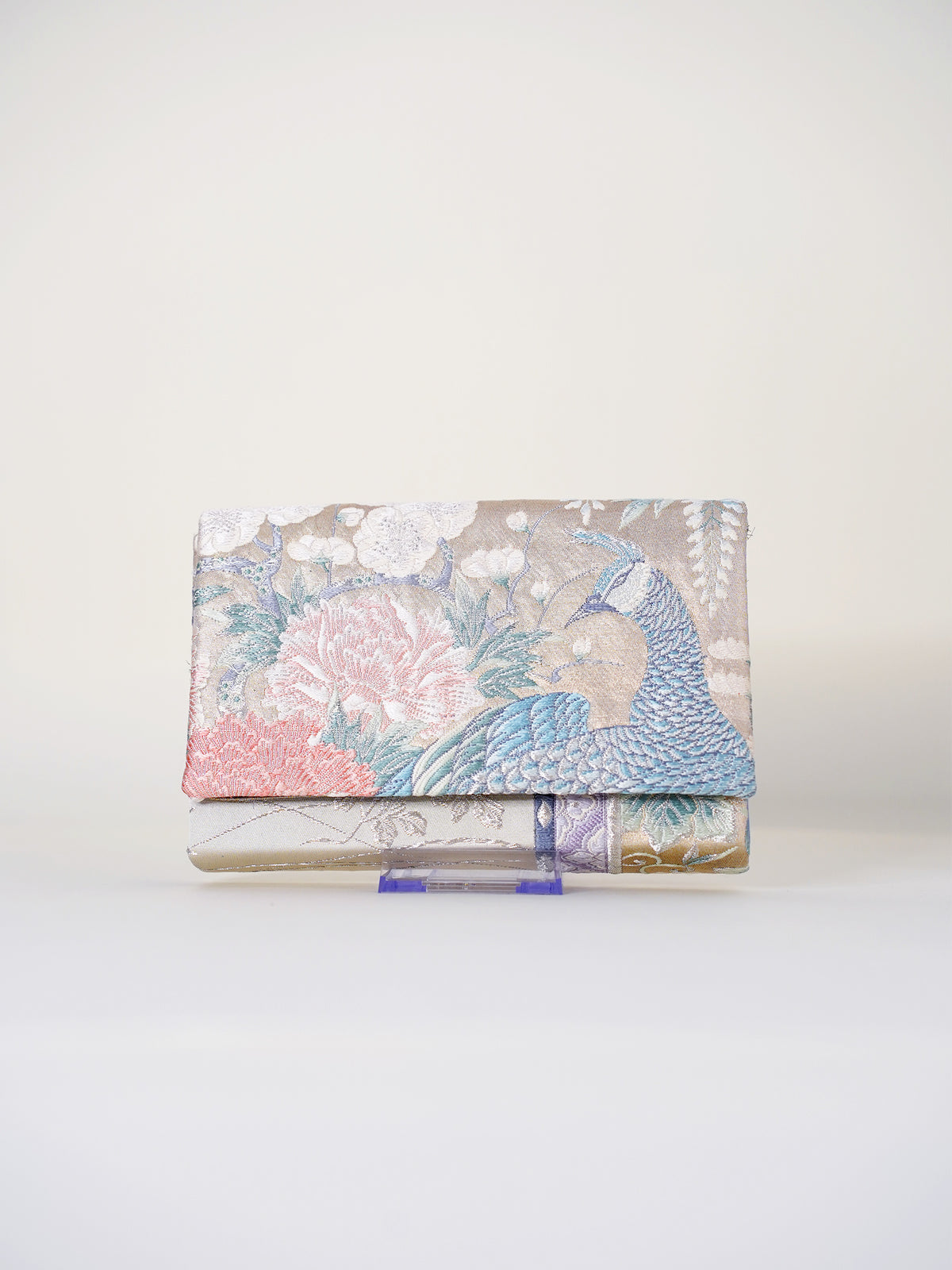 Obi Clutch Bag - 花孔雀 / Small