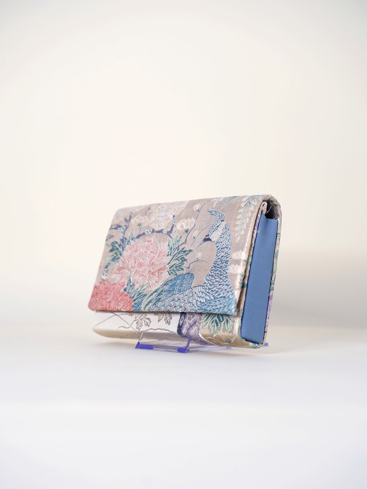 Obi Clutch Bag - 花孔雀 / Small