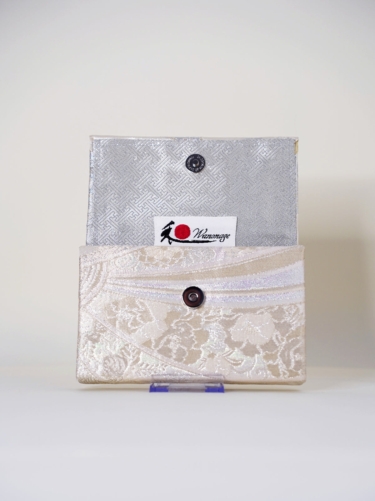 Obi Clutch Bag - 銀雪 / Small