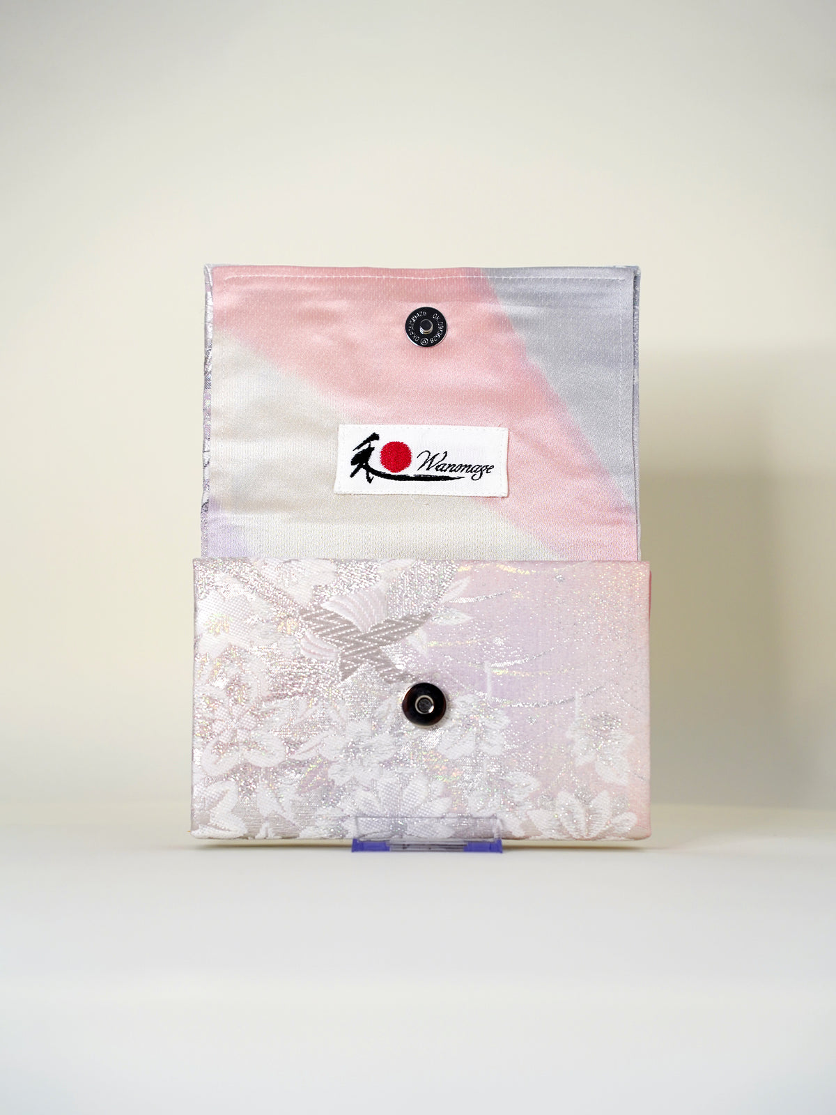 Obi Clutch Bag - 銀華 / Small