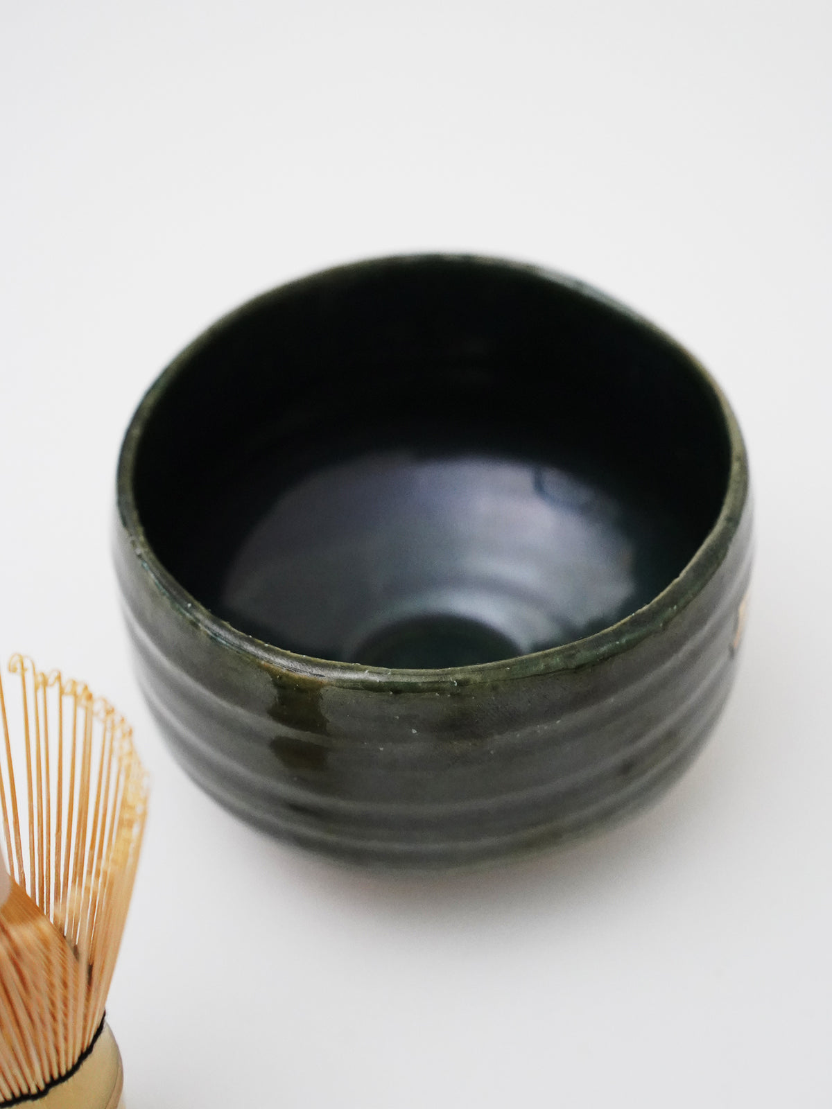 Matcha Bowl (Oribe) & Matcha whisk
